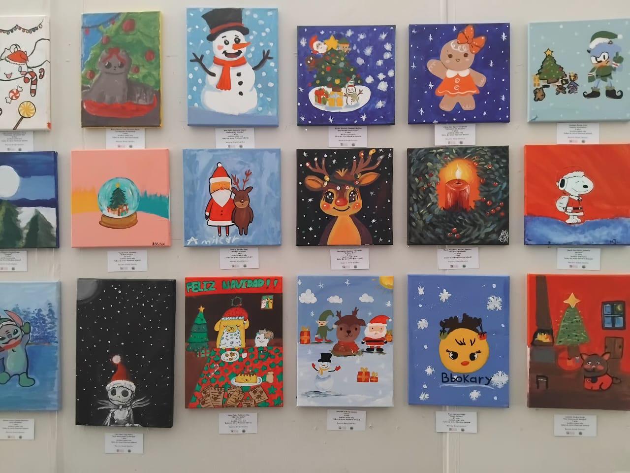 $!Los pequeños compartieron su talento en más de 140 obras expuestas.