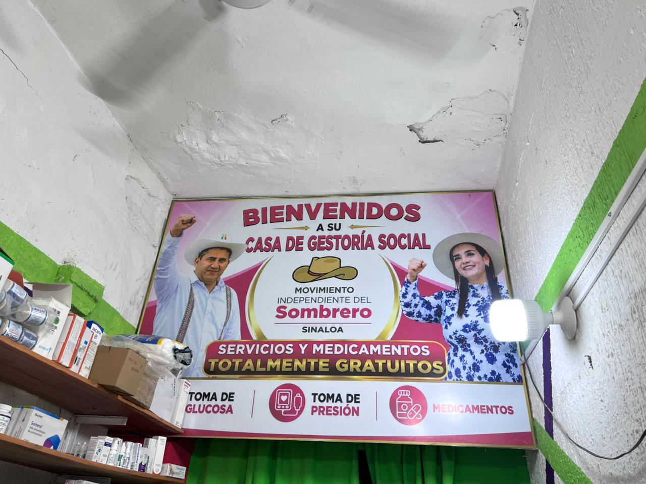 $!Movimiento del Sombrero de Carlos Manzo llega a Sinaloa con farmacia gratuita