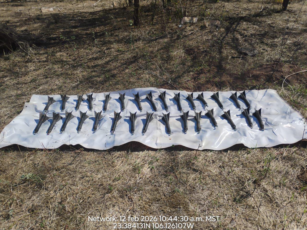 $!Fuerzas federales inhabilitan 30 explosivos en El Verde, Concordia