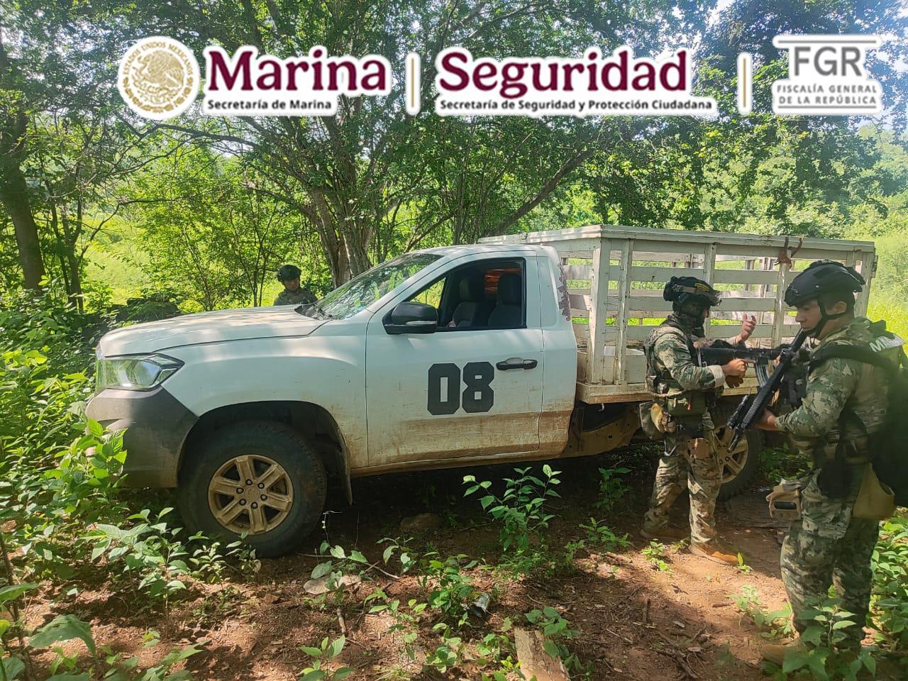 $!Operativo federal deja armas, droga y 49 explosivos asegurados en Concordia