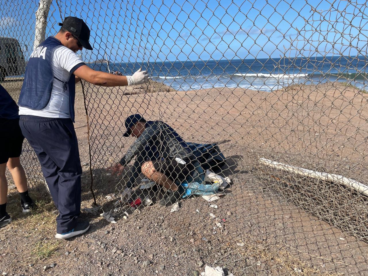 $!Recolectan 663 kilos de basura en la Playa Delfín, en Mazatlán