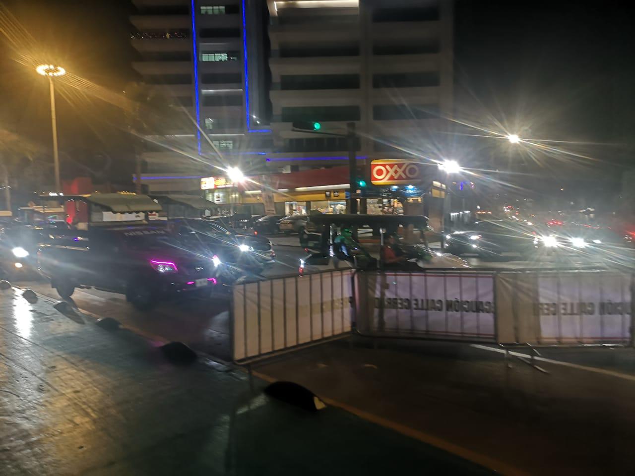 $!¡Prevéngase! Cierran un tramo de Avenida del Mar por evento deportivo