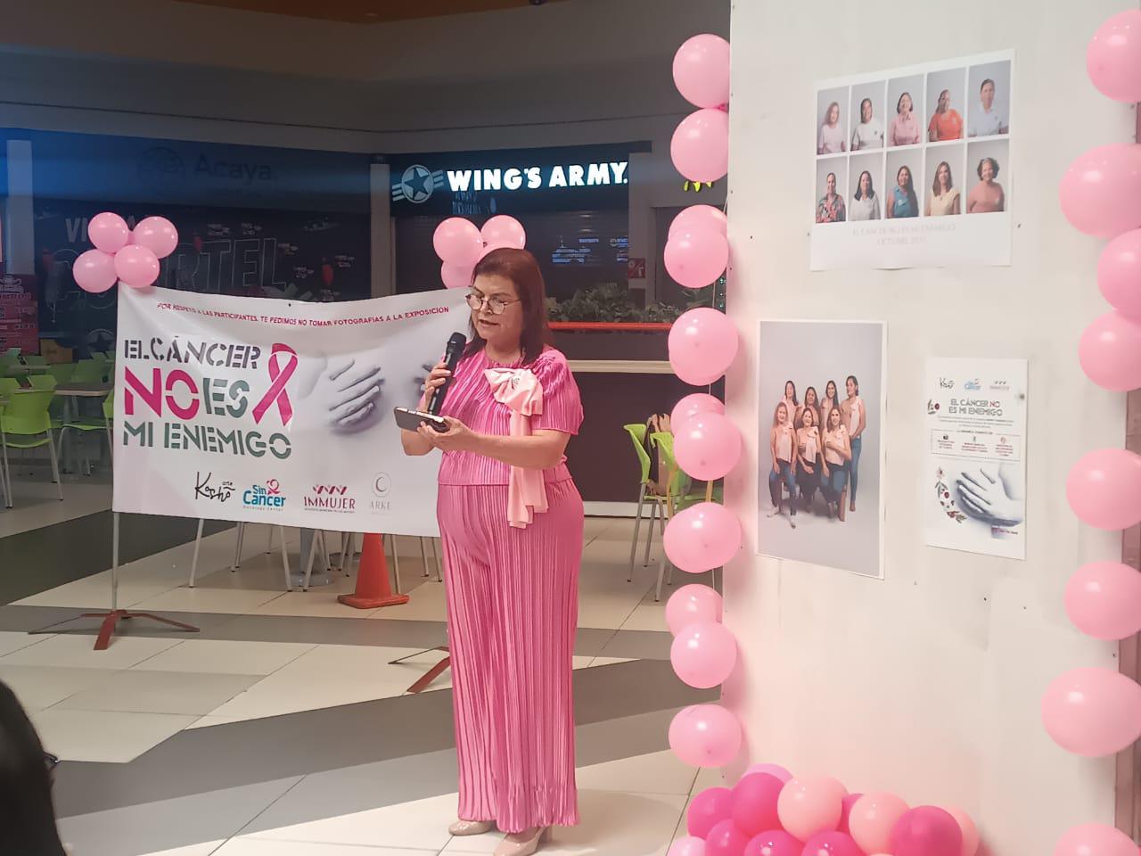 $!En un mensaje de amor y resistencia, inauguran la exposición de arte terapéutico ‘El cáncer no es mi enemigo’