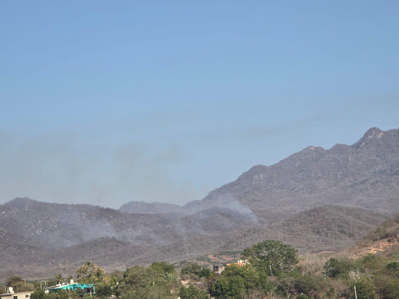 $!Incendios en Rosario se han adelantado mucho por la sequía: Protección Civil