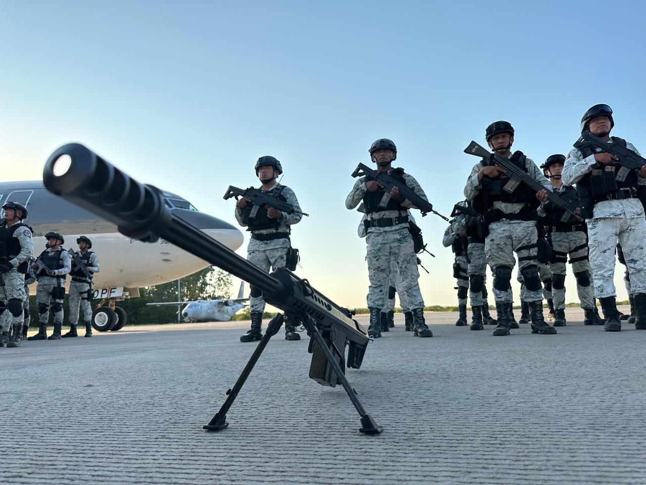 Llegan a Sinaloa elementos de la Guardia Nacional para reforzar seguridad