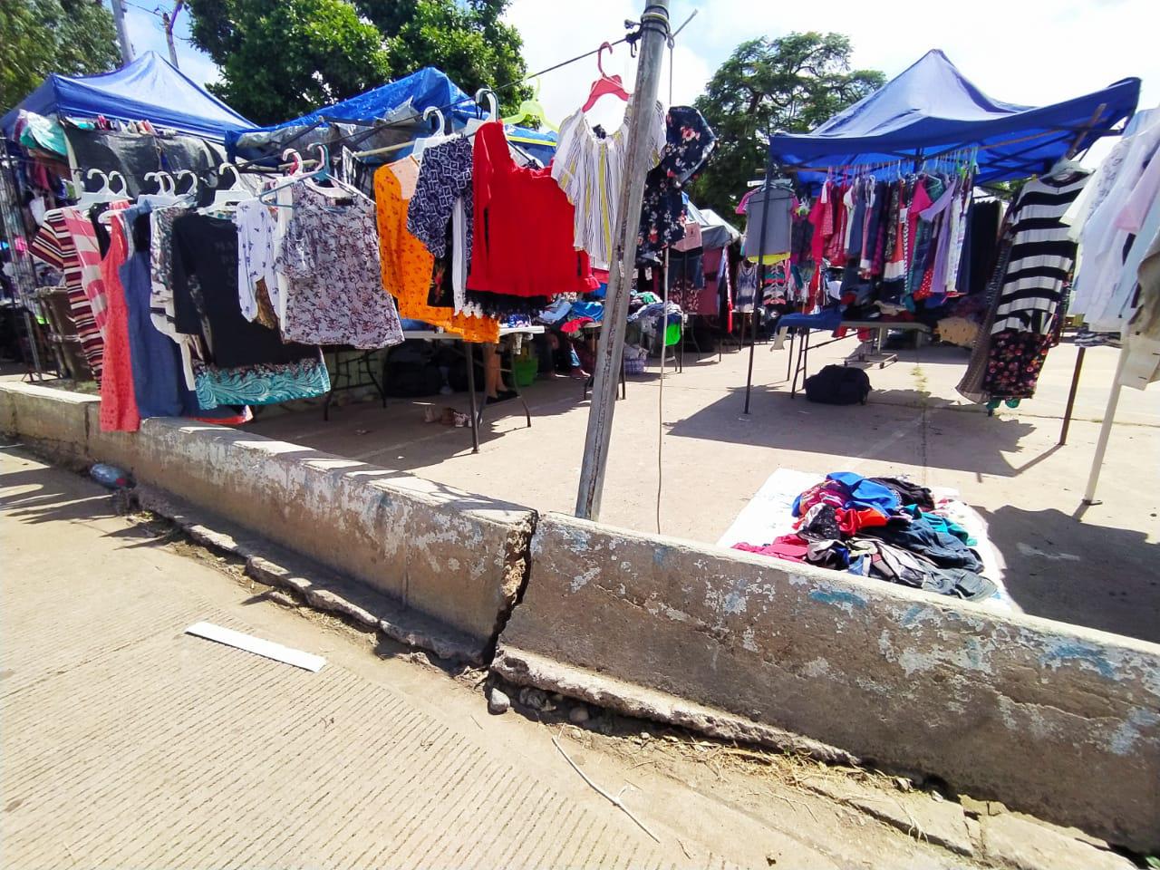 $!Piden remodelación de la plazuela Flores Magón en Mazatlán por desperfectos