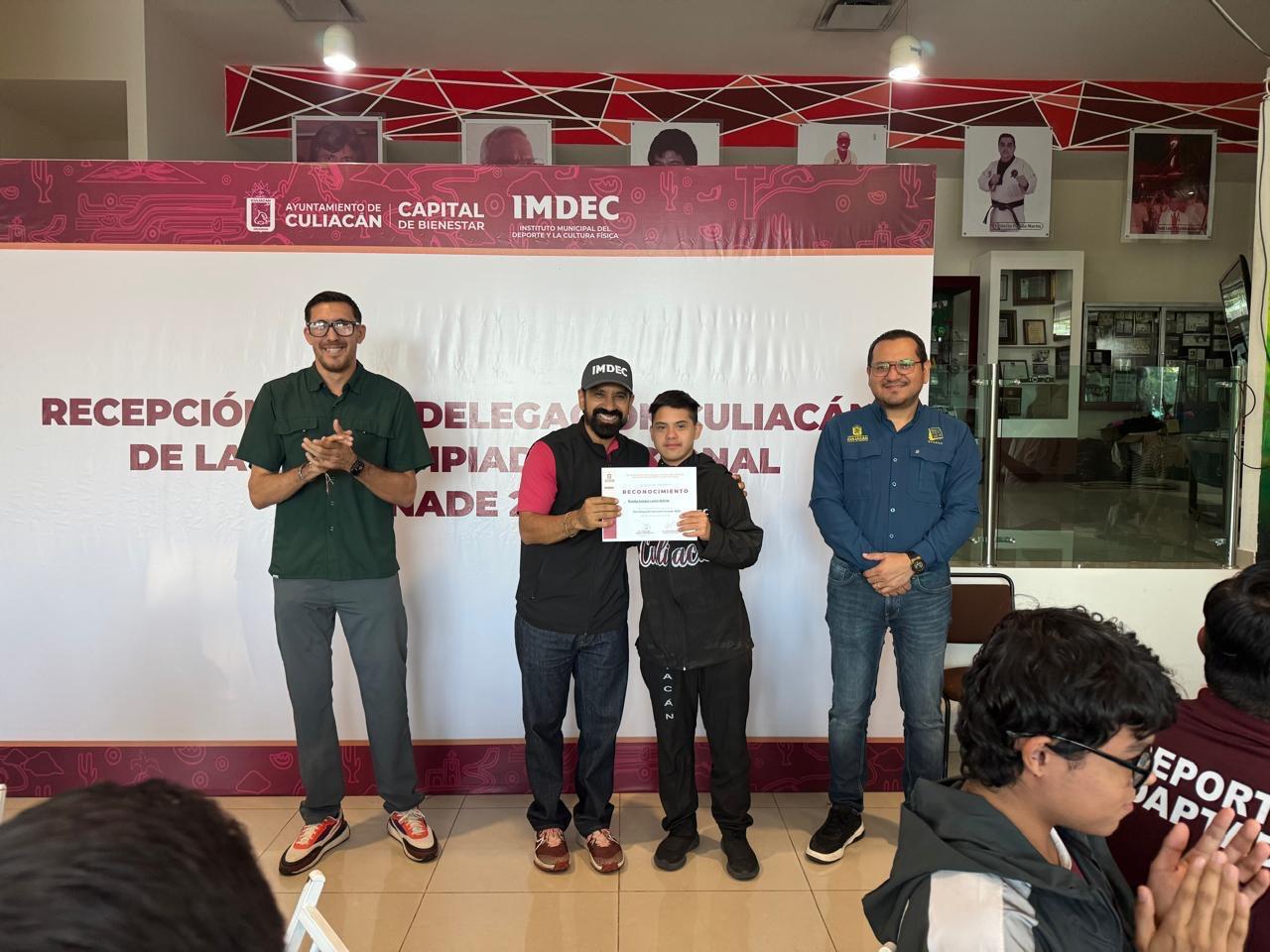 $!Imdec reconoce a medallistas de Culiacán tras histórica actuación en la Paralimpiada Nacional 2026