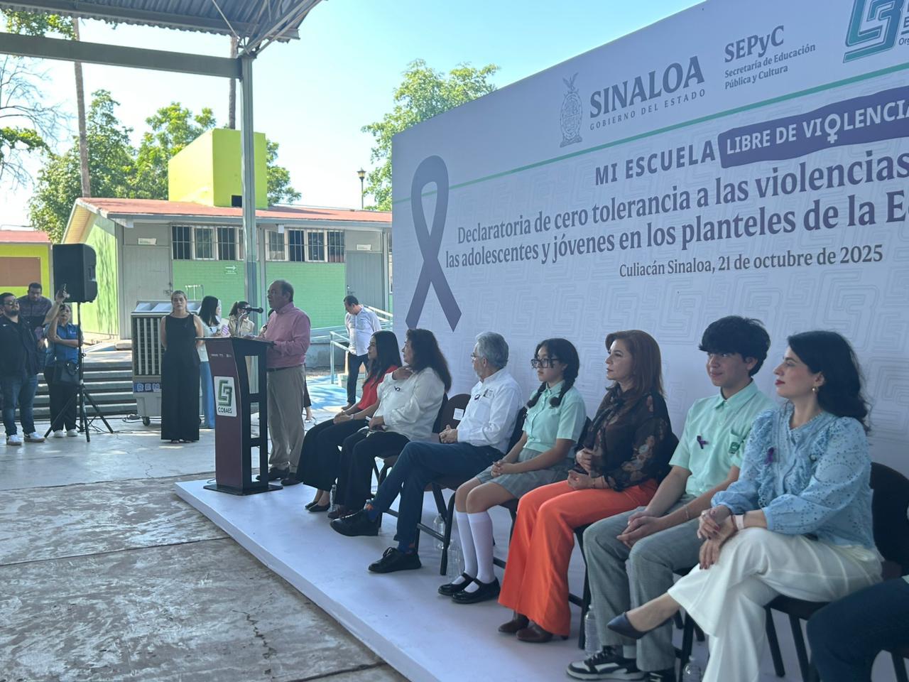 $!Cobaes Sinaloa presenta la Declaratoria de Cero Tolerancia a la Violencia contra las Mujeres
