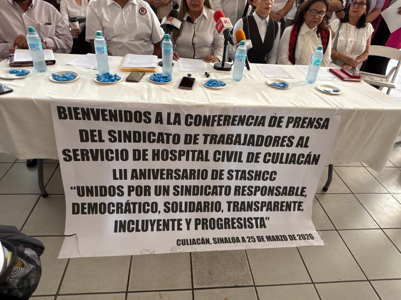 $!Denuncian presuntas irregularidades en sindicato del Hospital Civil de Culiacán; exigen nuevas elecciones