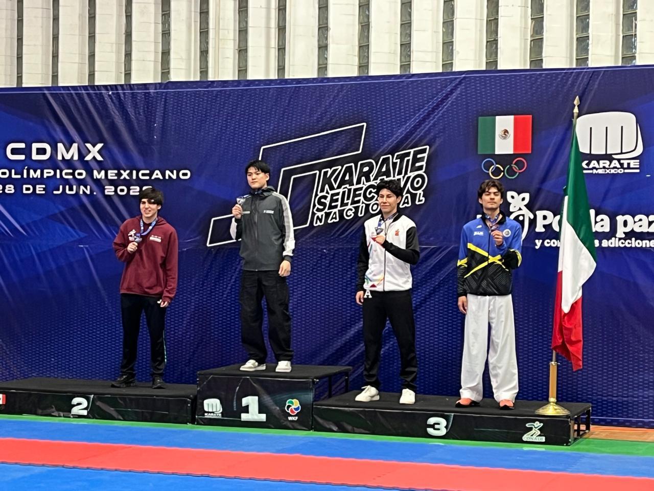 $!Logra Mazatlán tres pases al Panamericano Juvenil de Karate