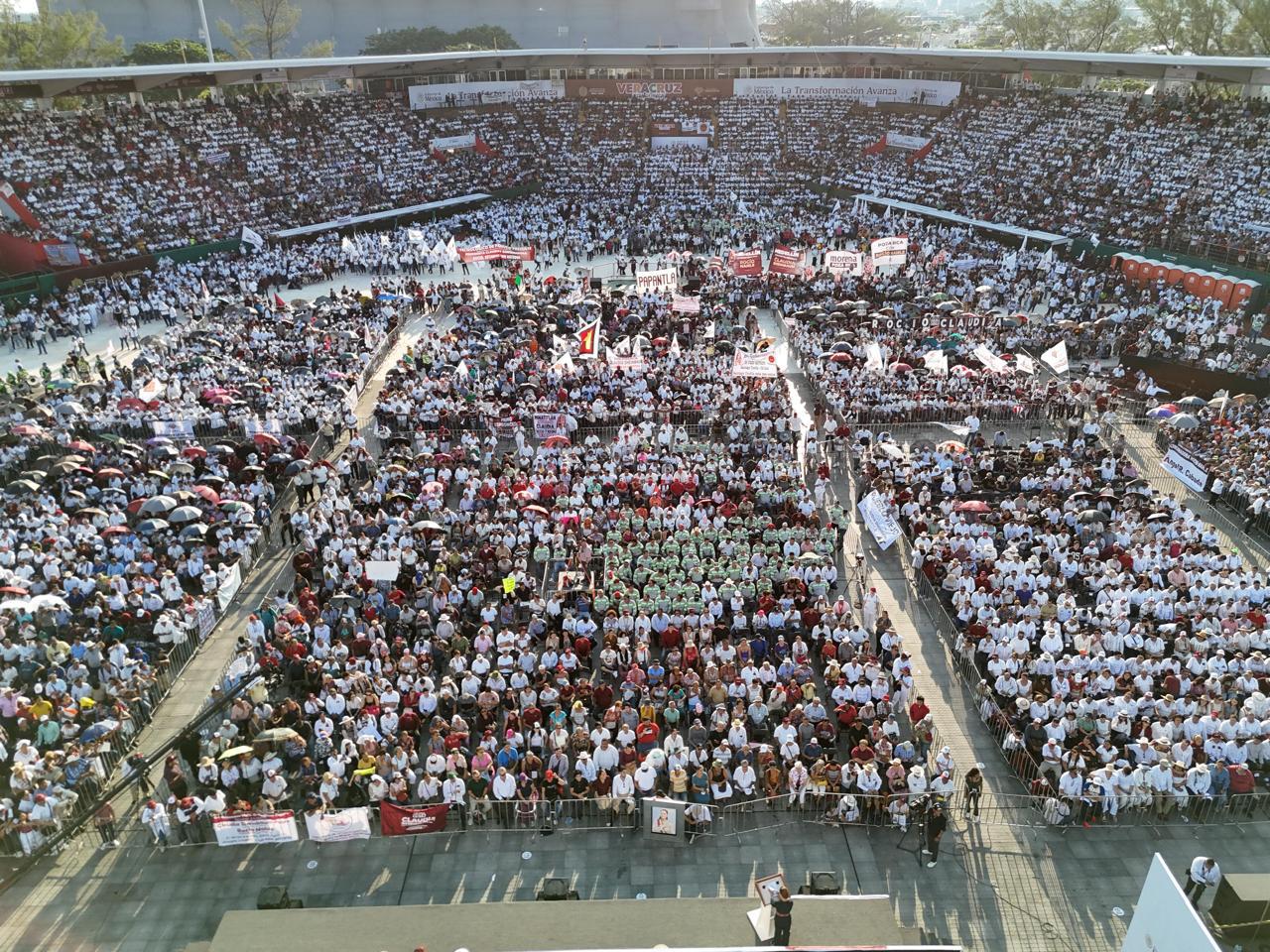 $!Reúne Sheinbaum a más de medio millón de personas en su gira de rendición de cuentas