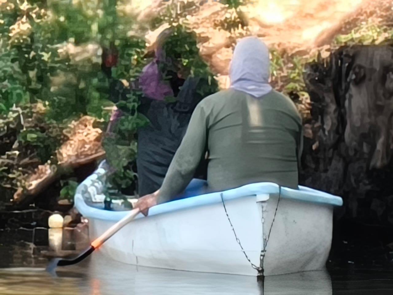 $!Tras lluvias en Rosario, Servicios Públicos realiza limpia en la Laguna del Iguanero