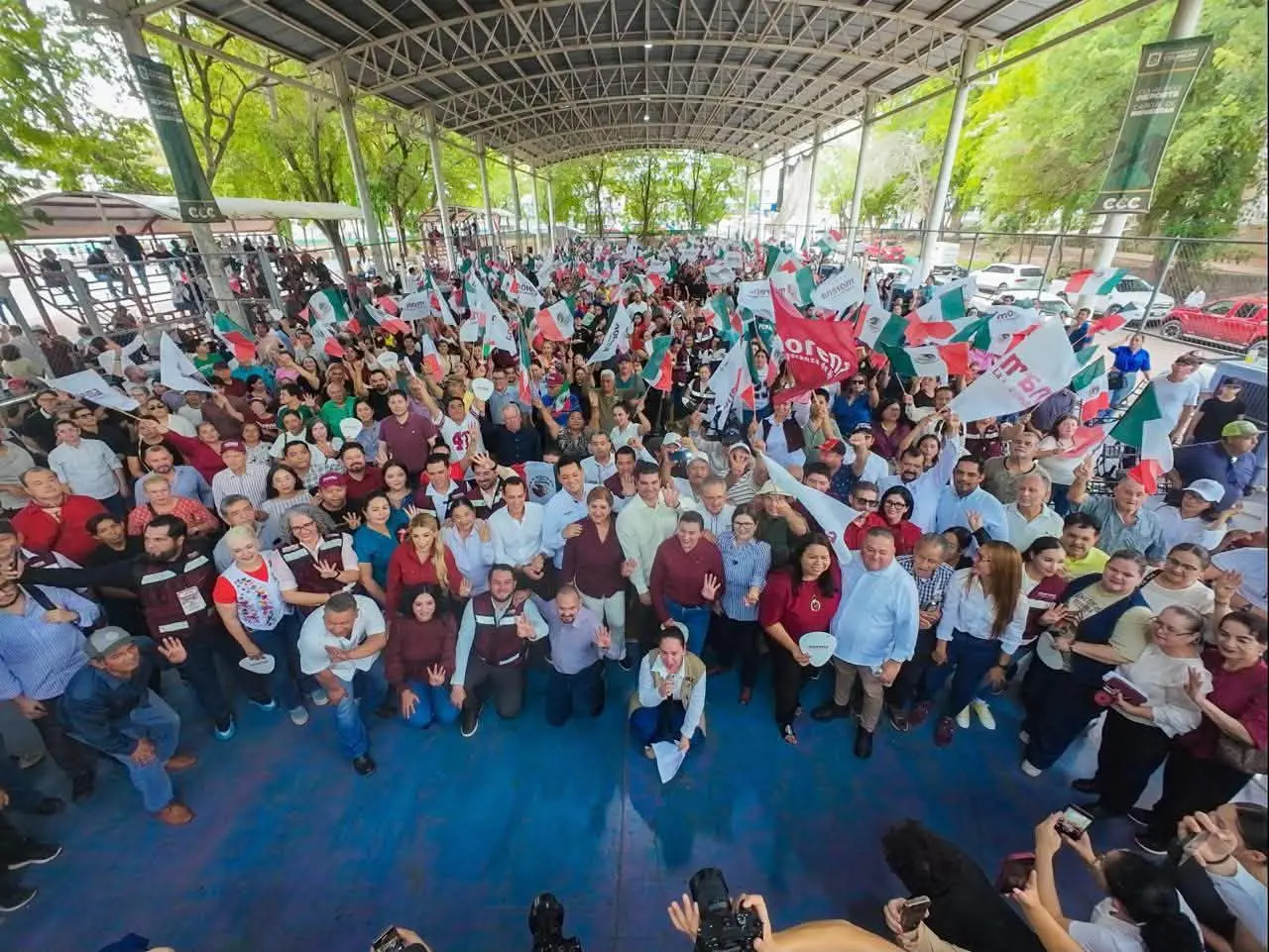 $!Morena reúne a militancia en Culiacán; llama a defender ‘la transformación’ y la soberanía nacional