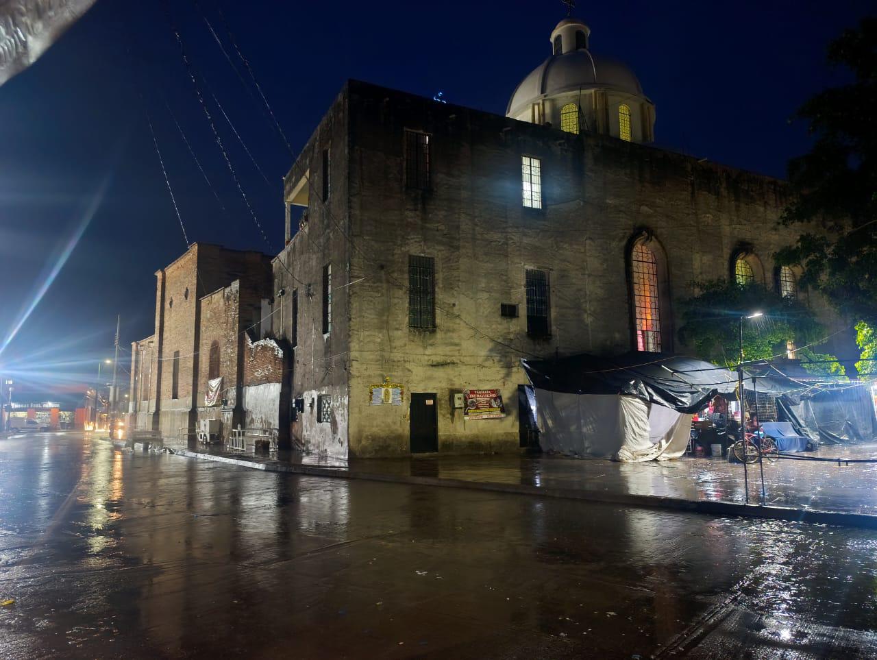 $!Lluvia intensa cae en Escuinapa tras jornada soleada