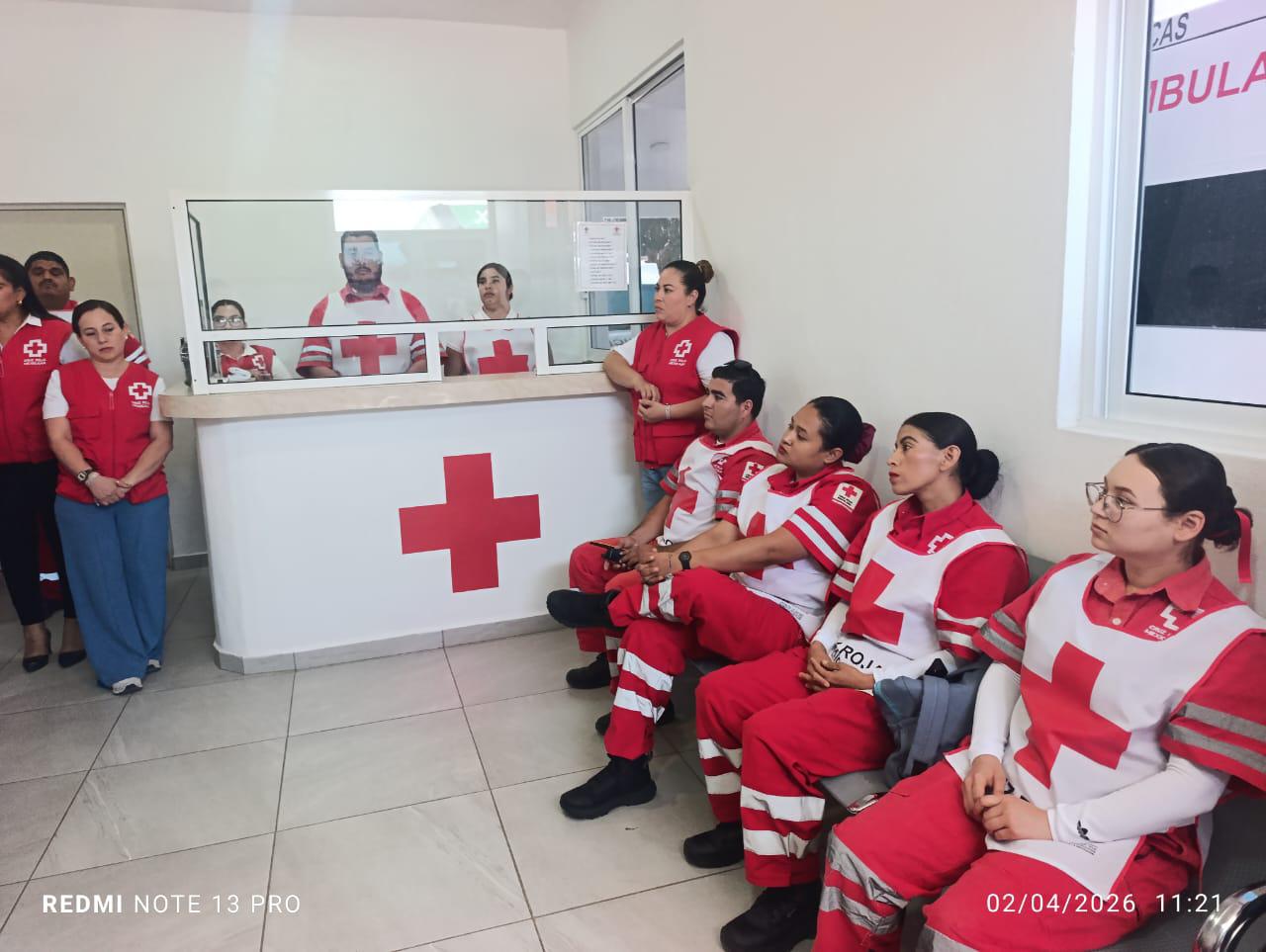 $!Cruz Roja Sinaloa despliega 1,300 elementos en el Estado para atender operativo de Semana Santa