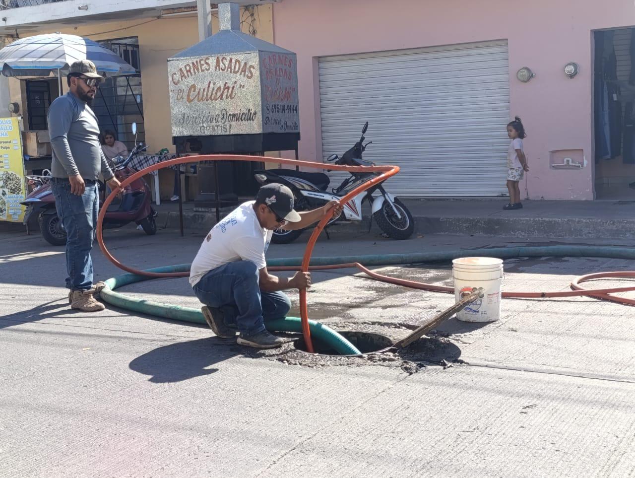 $!Drenaje de Escuinapa tiene ocho puntos críticos en la ciudad, señala la Jumapae