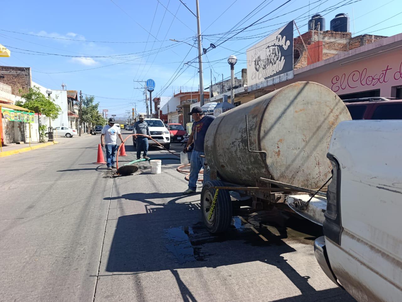 $!Drenaje de Escuinapa tiene ocho puntos críticos en la ciudad, señala la Jumapae
