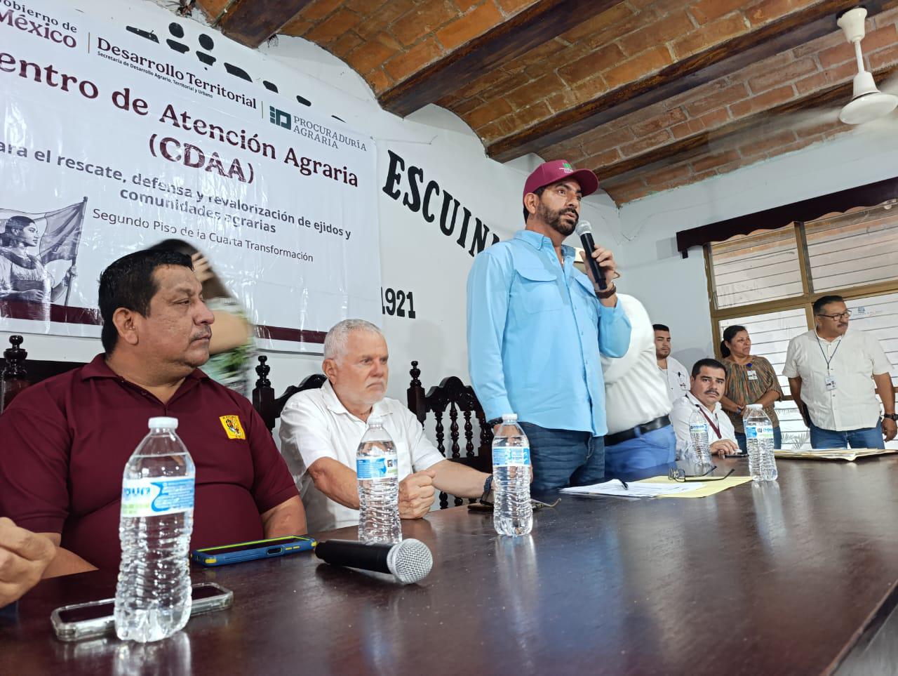 $!Inaugura Procuraduría Agraria en Escuinapa Centro de Atención Agraria