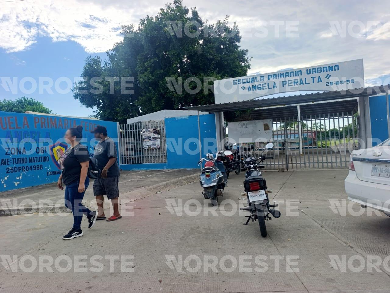 $!Matan a un hombre a balazos cerca de escuela primaria en Escuinapa