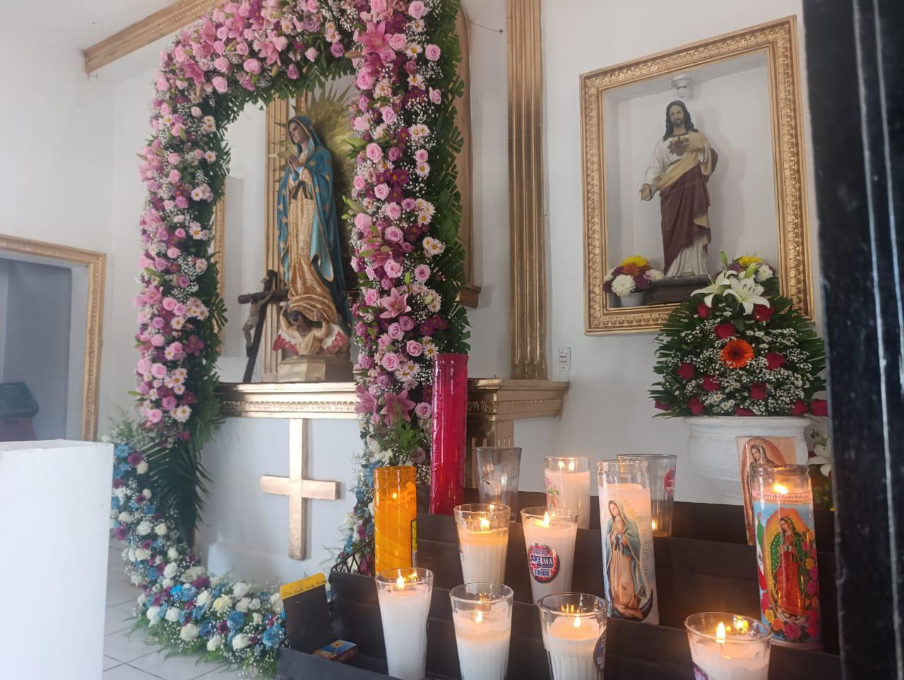 $!La Capilla del Gallo, el lugar de tradición en Escuinapa para venerar a la Virgen de Guadalupe
