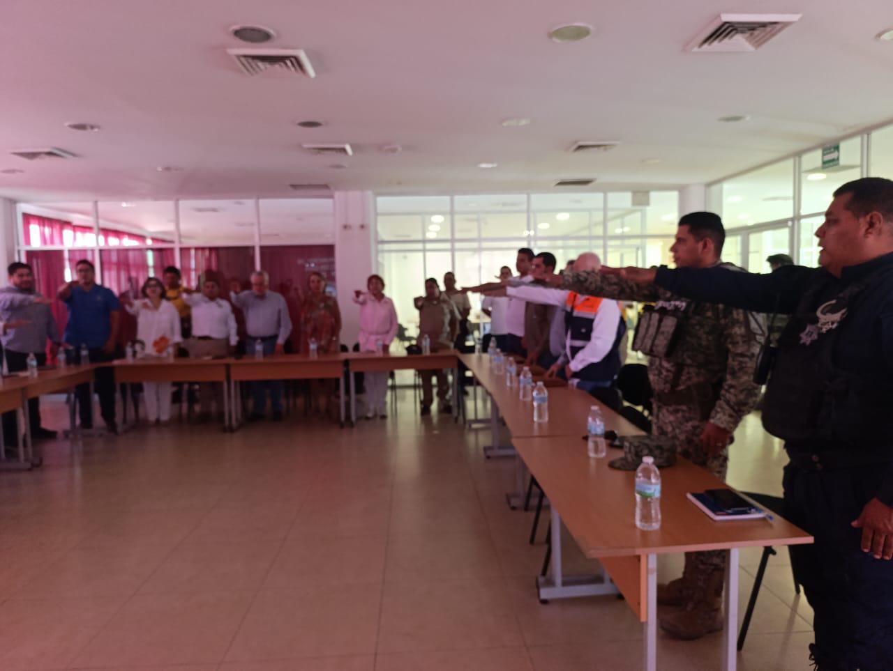 $!Instalan Consejo de Protección Civil en Escuinapa ante la temporada de huracanes