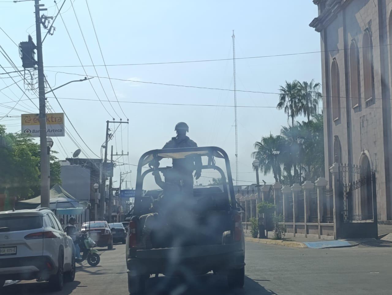 $!Militares permanecerán en Escuinapa y los relevos se harán hasta que llegue nuevo personal: DSPM