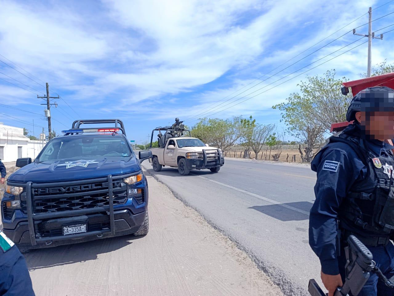 $!Refuerzan seguridad en Escuinapa por las Fiestas del Mar de las Cabras