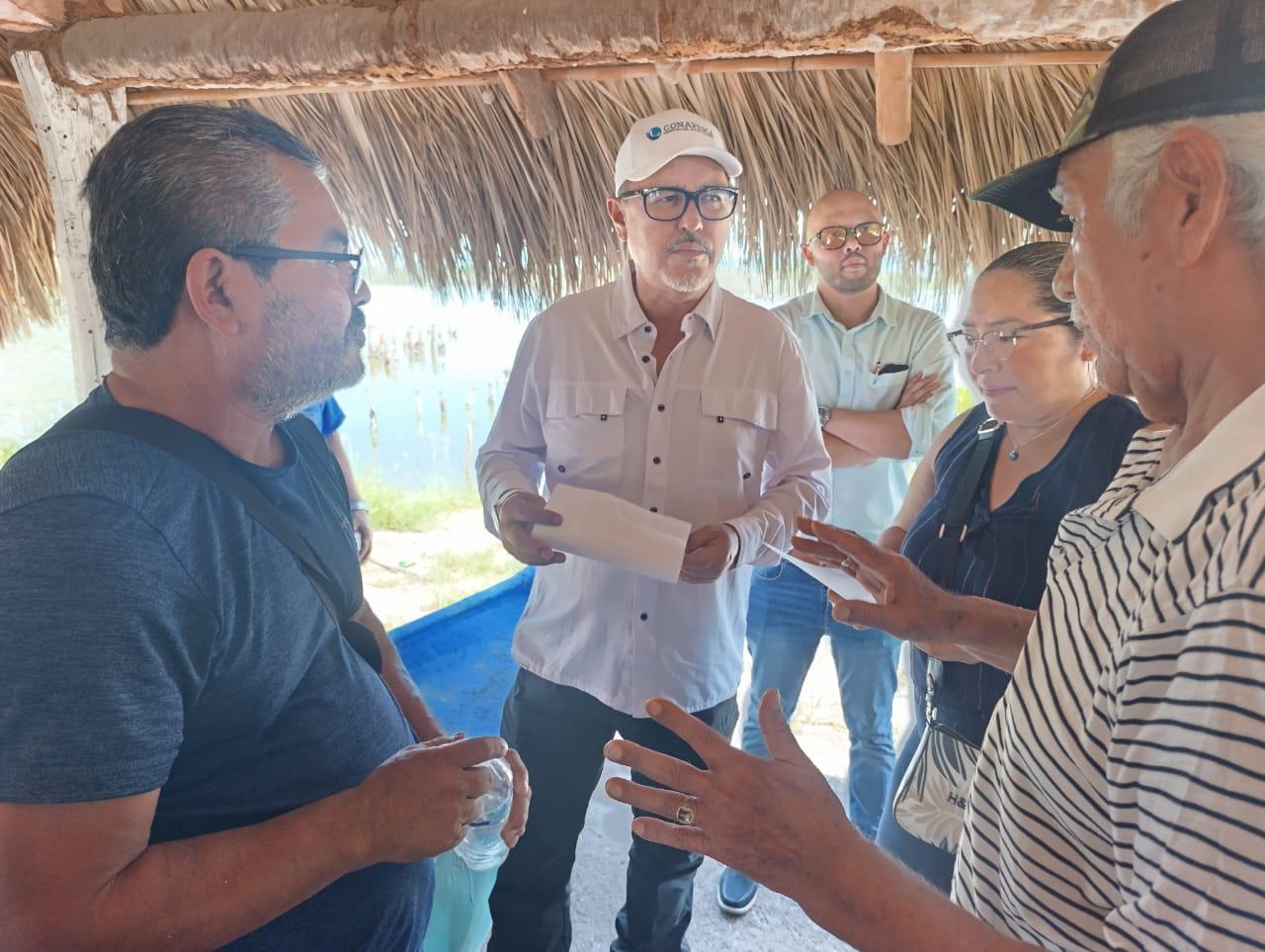 $!Promete titular de Conapesca revitalizar campos pesqueros en Escuinapa