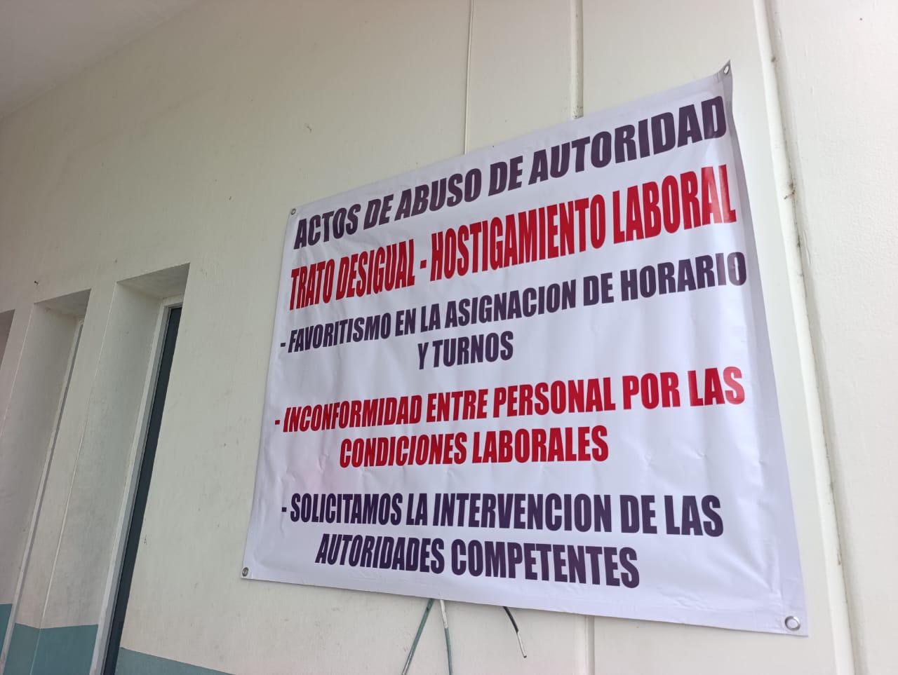 $!Exige personal de IMSS Bienestar Escuinapa destitución de director; lo acusan de nepotismo