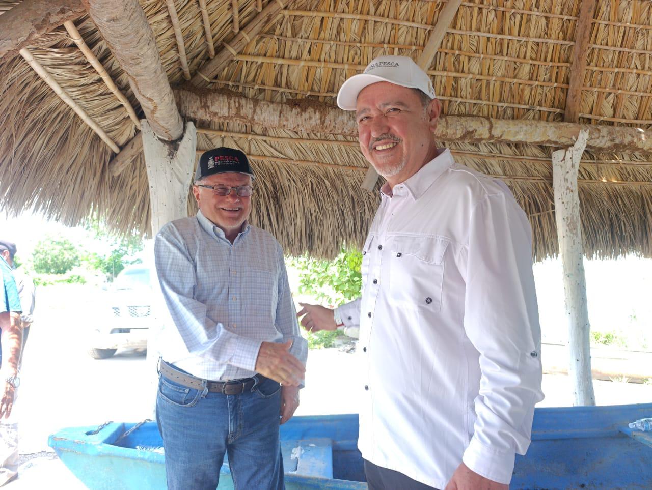 $!Promete titular de Conapesca revitalizar campos pesqueros en Escuinapa