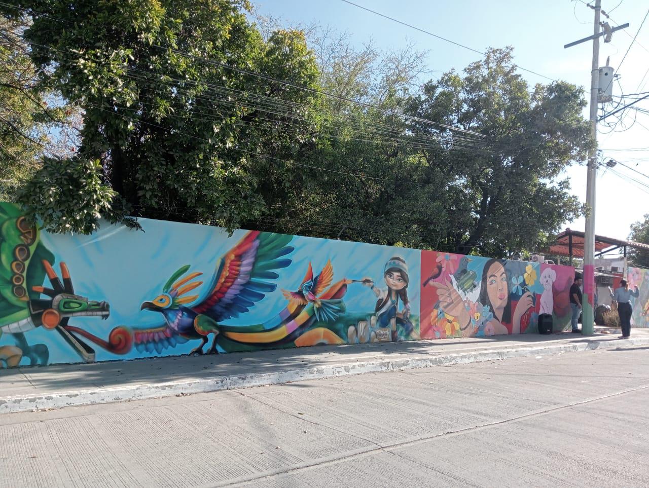 $!Inauguran primera escuela galería por la paz en Culiacán