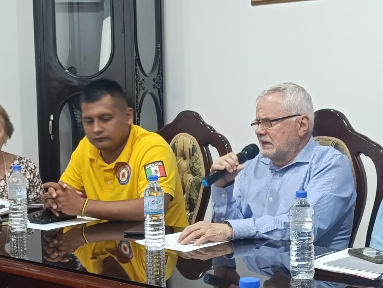 $!Preparan albergues en Escuinapa y activan protocolos preventivos ante el Huracán Simón