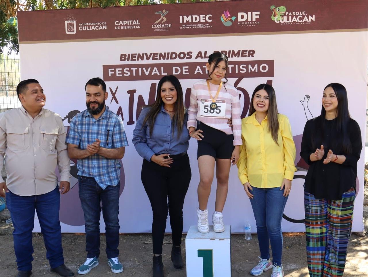 $!Realizan con éxito el primer Festival de Atletismo por la Inclusión 2025, en Culiacán