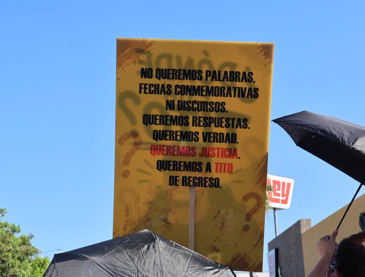 $!Miles marchan por la paz en Culiacán a dos años de la crisis de seguridad