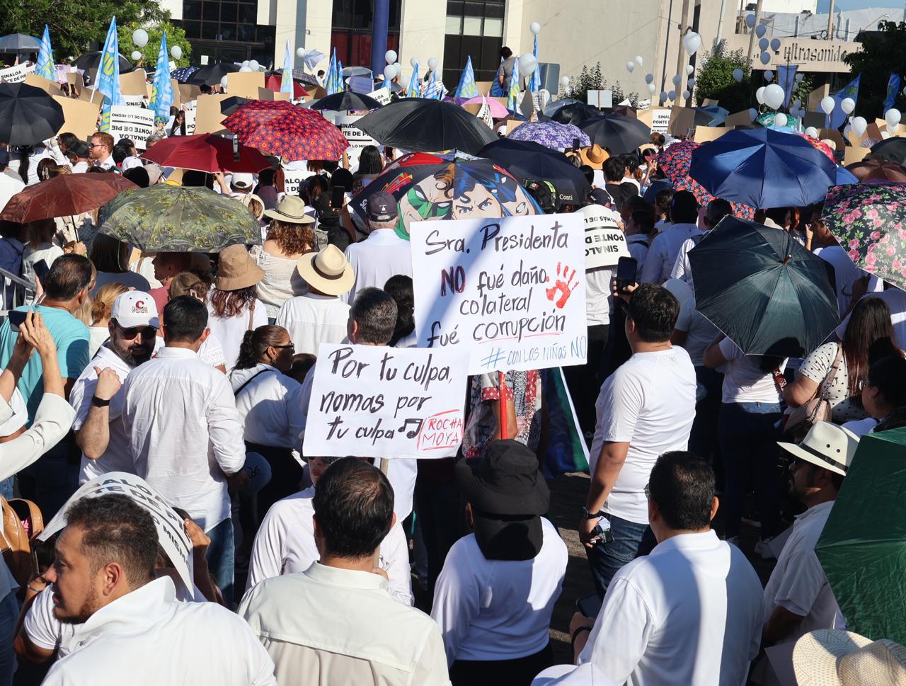 $!Miles marchan por la paz en Culiacán a dos años de la crisis de seguridad