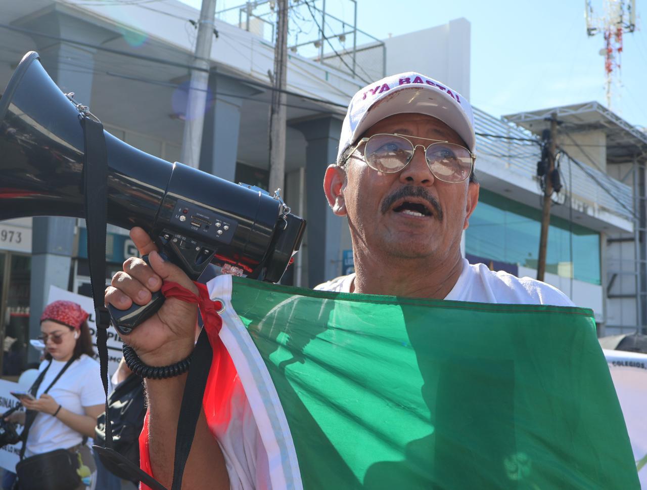 $!Miles marchan por la paz en Culiacán a dos años de la crisis de seguridad