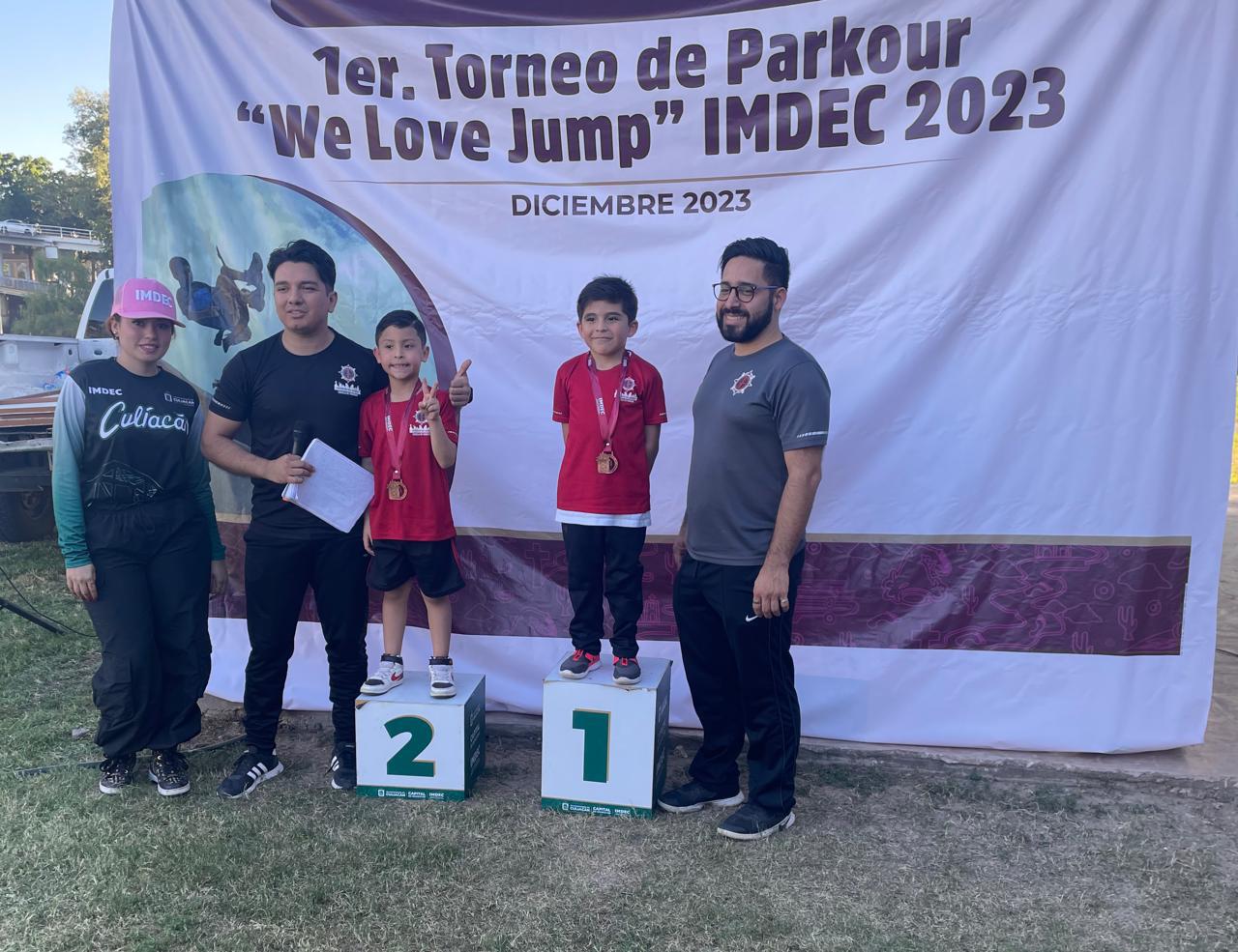 $!Lucen habilidades en Torneo de Parkour We Love Jump-Imdec 2023