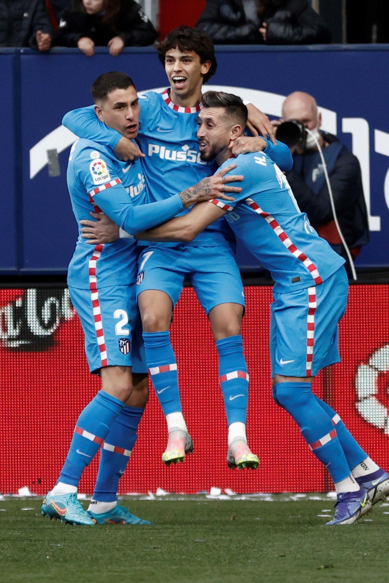$!Héctor Herrera destaca en el triunfo 3-0 del Atlético de Madrid ante el Osasuna