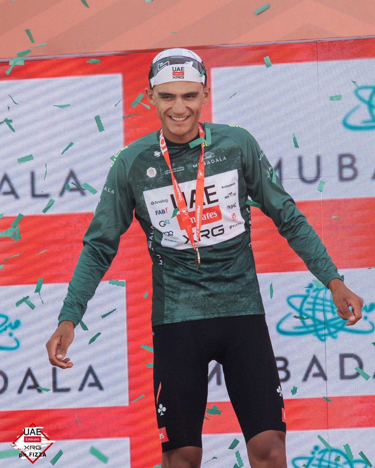 $!Isaac Del Toro se impone en la primera etapa del UAE Tour 2026