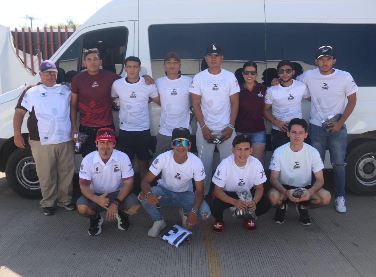 $!Parte rumbo a Culiacán Selección de Liga Imdem para enfrentar el Estatal de Futbol Juvenil Libre
