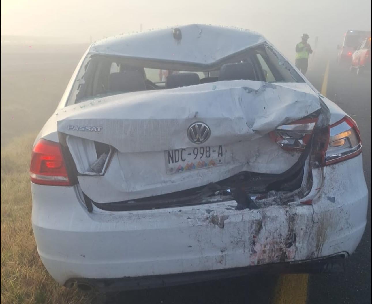 $!Carambola de 40 vehículos en EdoMex, deja tres personas muertas y más de 15 lesionadas