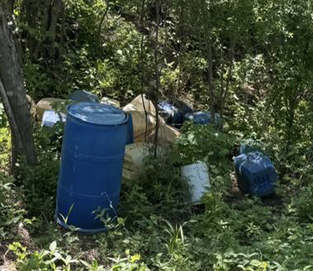 $!Ejército detiene a dos personas y desmantela campamentos clandestinos en Escuinapa; asegura arsenal en Concordia