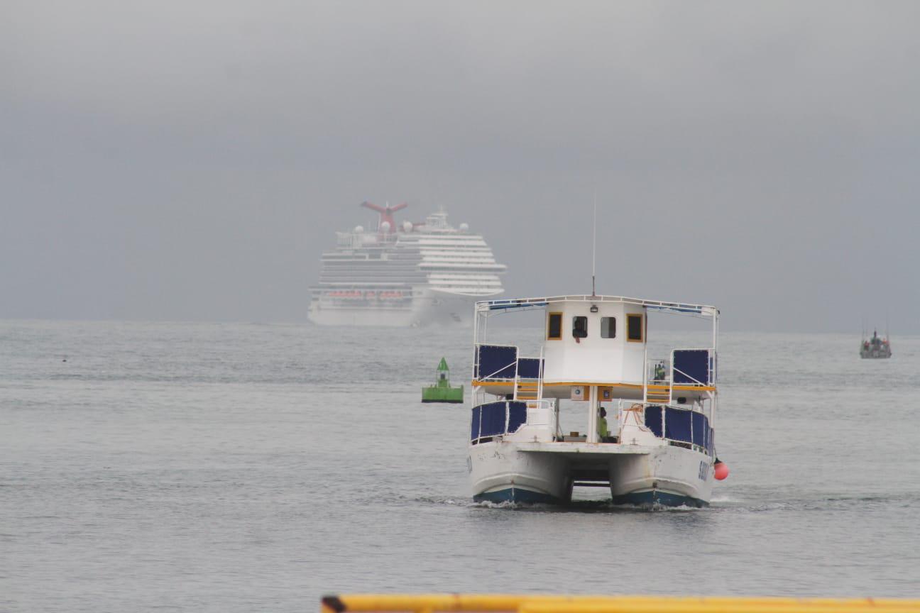$!Tras la parálisis que ocasionó la pandemia del Covid, regresa el primer crucero a Mazatlán: el Carnival Panorama