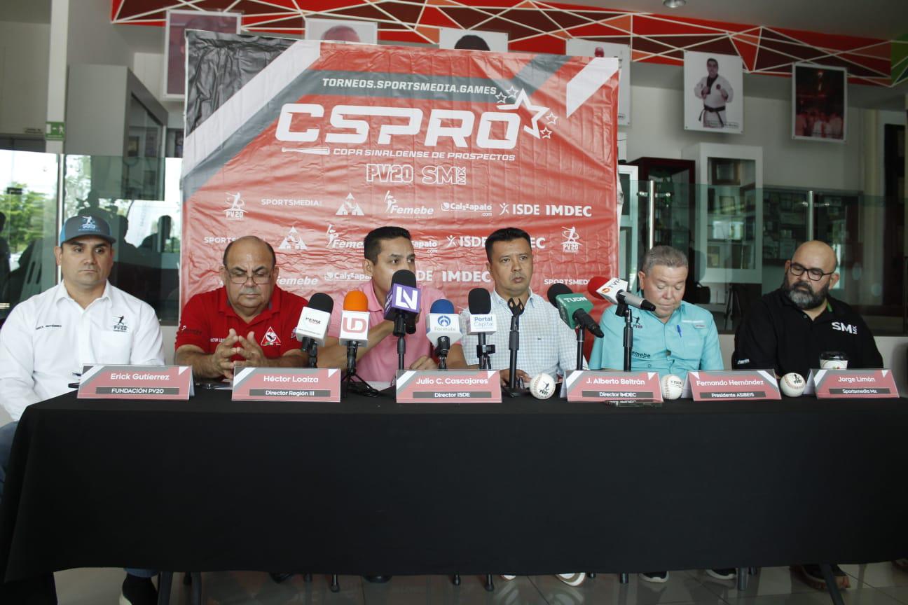 $!Se anuncia la Copa de Beisbol Sinaloense de Prospectos