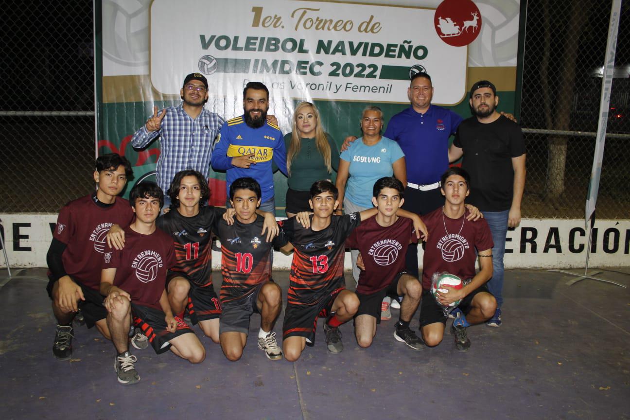 $!Todo un éxito el Torneo Navideño de Voleibol con Causa