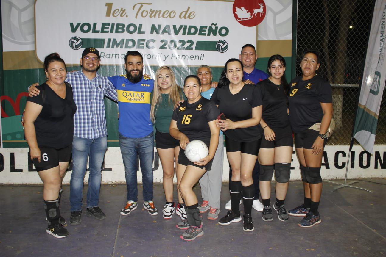 $!Todo un éxito el Torneo Navideño de Voleibol con Causa