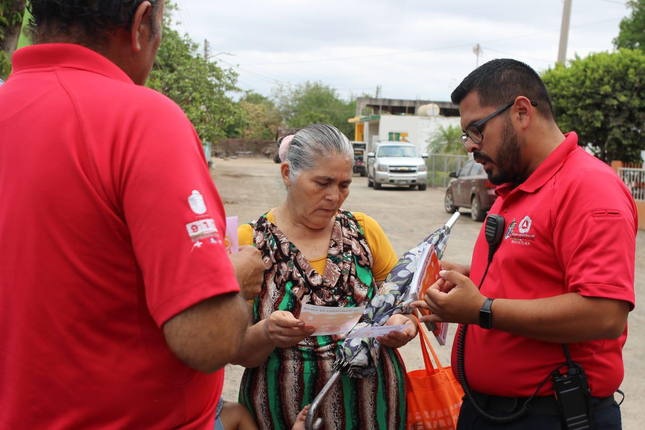 $!Vecinos de El Recreo, Mazatlán, integran Brigada Comunitaria de primeros respondientes