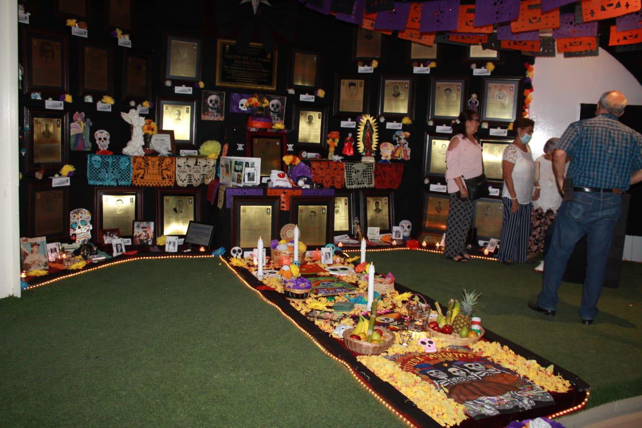 $!Presentan altar de muertos en honor a los ‘inmortales’ del deporte de Culiacán que se adelantaron en el camino