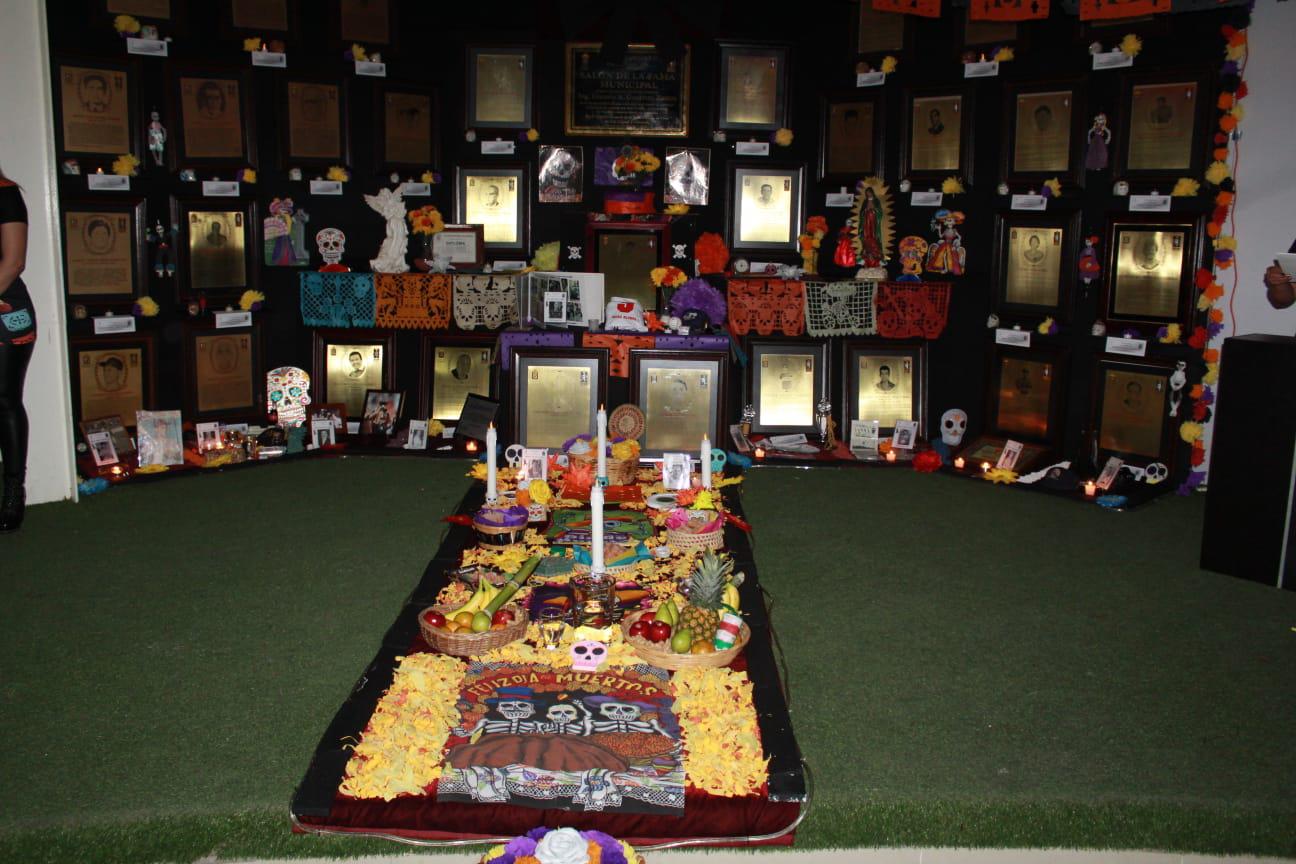 $!Presentan altar de muertos en honor a los ‘inmortales’ del deporte de Culiacán que se adelantaron en el camino