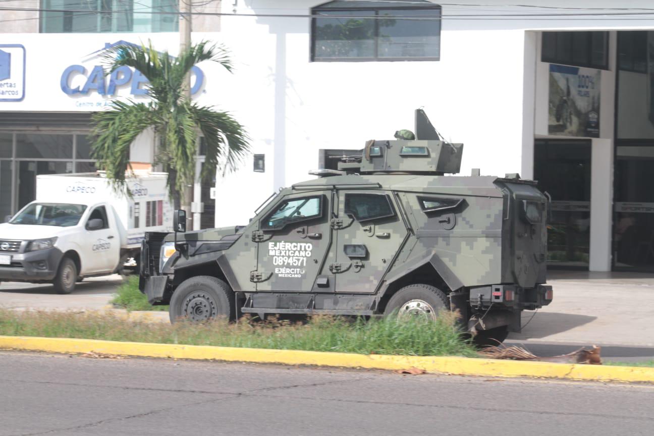 Despliegan operativo de seguridad ante visita de AMLO a Mazatlán